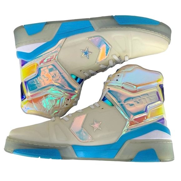 Converse Men’s ERX 260 Impress Hi Size 17 Iridescent Basketball Sneakers - Picture 9 of 11